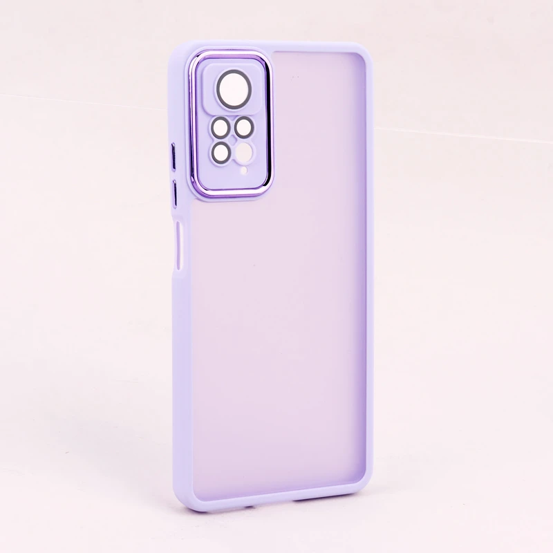 قاب PC شیائومی Redmi Note 11 Pro متال ایرون پشت مات محافظ لنزدار
