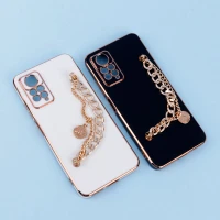 قاب My Case محافظ لنزدار + آویز دستی کارتیر Xiaomi Redmi Note 11 Pro