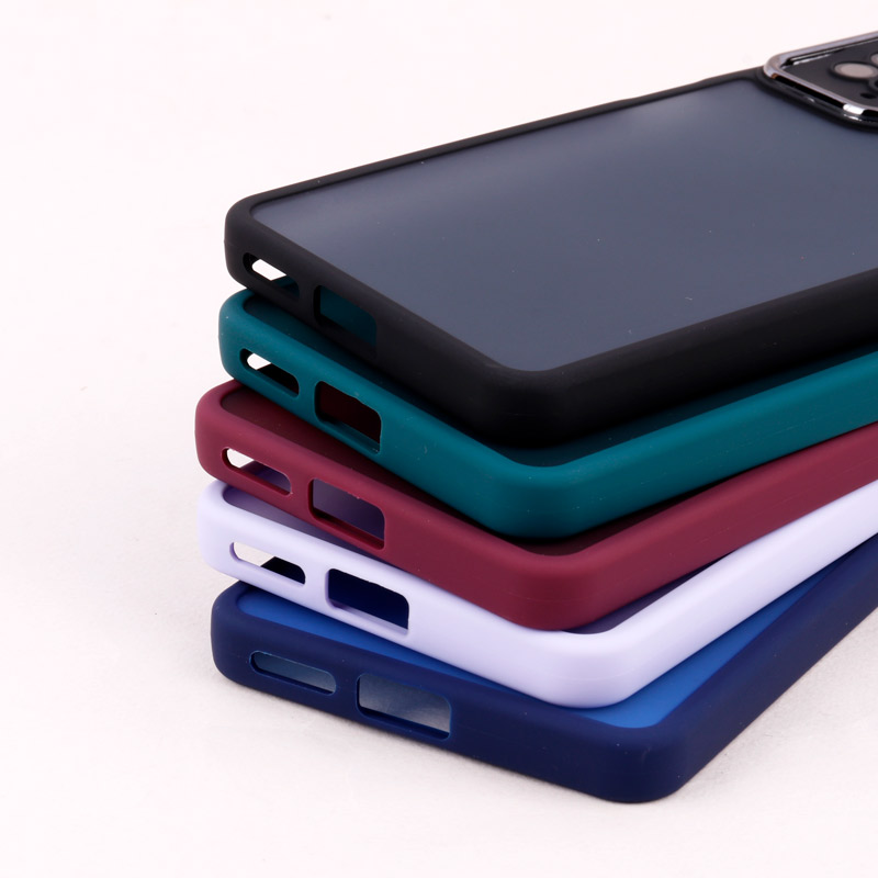 قاب PC متال ایرون مات محافظ لنزدار Xiaomi Redmi Note 11 Pro