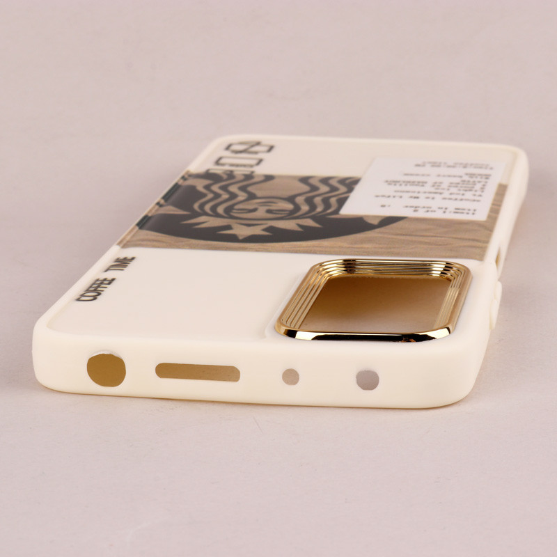قاب طرحدار Starbucks دور لنز فلزی Xiaomi Redmi Note 11 Pro