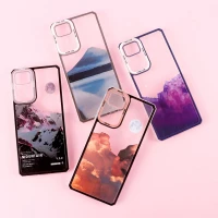 قاب ژله ای شفاف طرح کوهستان محافظ لنزدار Xiaomi Redmi Note 11 Pro