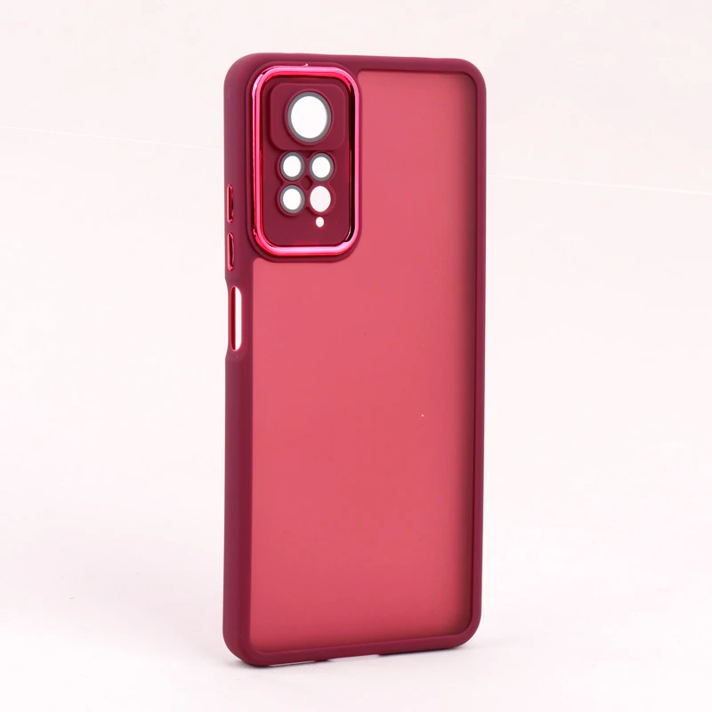 قاب PC شیائومی Redmi Note 11 Pro متال ایرون پشت مات محافظ لنزدار