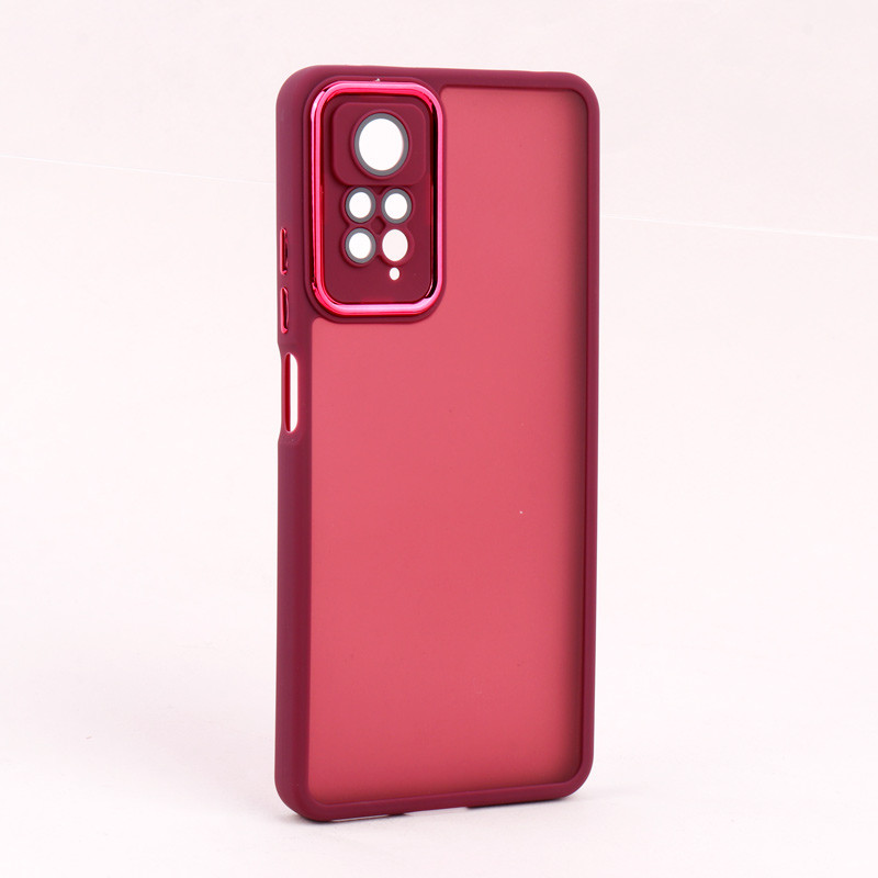قاب PC متال ایرون مات محافظ لنزدار Xiaomi Redmi Note 11 Pro