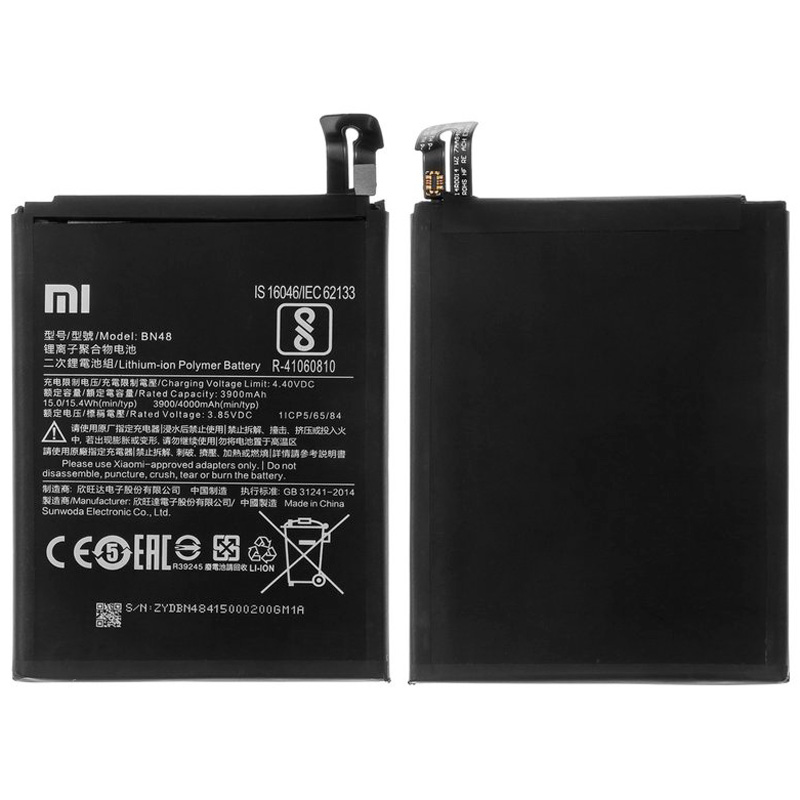 باتری موبایل اورجینال Xiaomi Redmi Note 6 Pro BN48