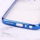 قاب ساده شفاف دور رنگی محافظ لنزدار Xiaomi Redmi Note 8 سرمه ای