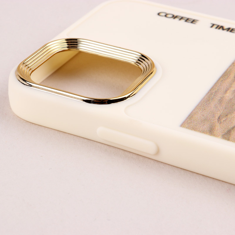 قاب طرحدار Starbucks دور لنز فلزی iPhone 11