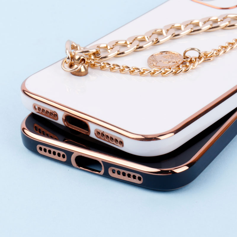 قاب My Case محافظ لنزدار + آویز دستی کارتیر iPhone 11