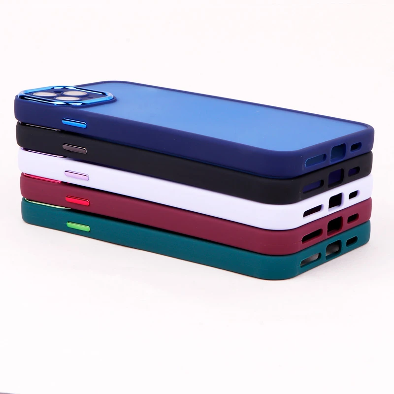 قاب PC آیفون iPhone 11 Pro Max متال ایرون پشت مات محافظ لنزدار
