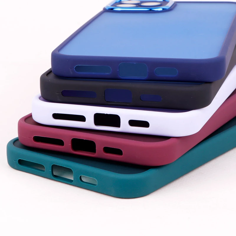 قاب PC آیفون iPhone 11 Pro Max متال ایرون پشت مات محافظ لنزدار