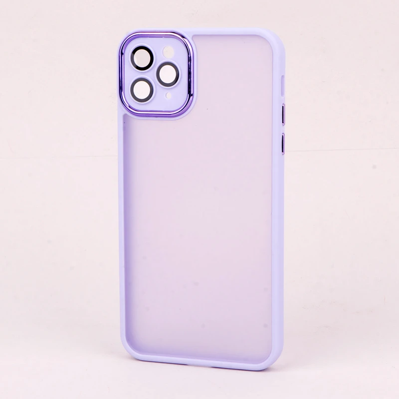قاب PC آیفون iPhone 11 Pro Max متال ایرون پشت مات محافظ لنزدار
