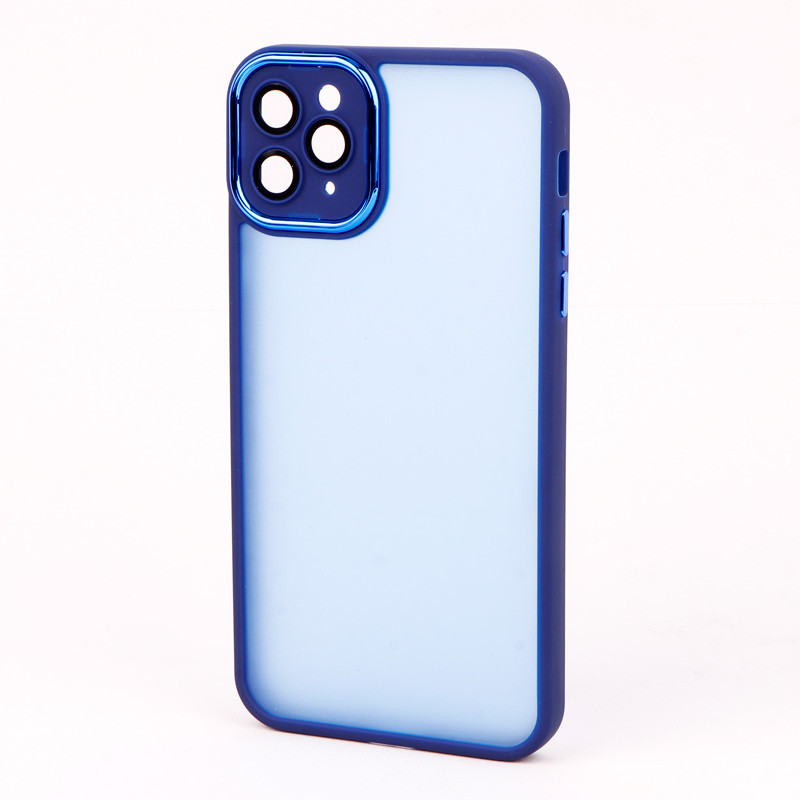 قاب PC متال ایرون مات محافظ لنزدار iPhone 11 Pro Max