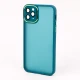 قاب PC آیفون iPhone 11 Pro Max متال ایرون پشت مات محافظ لنزدار