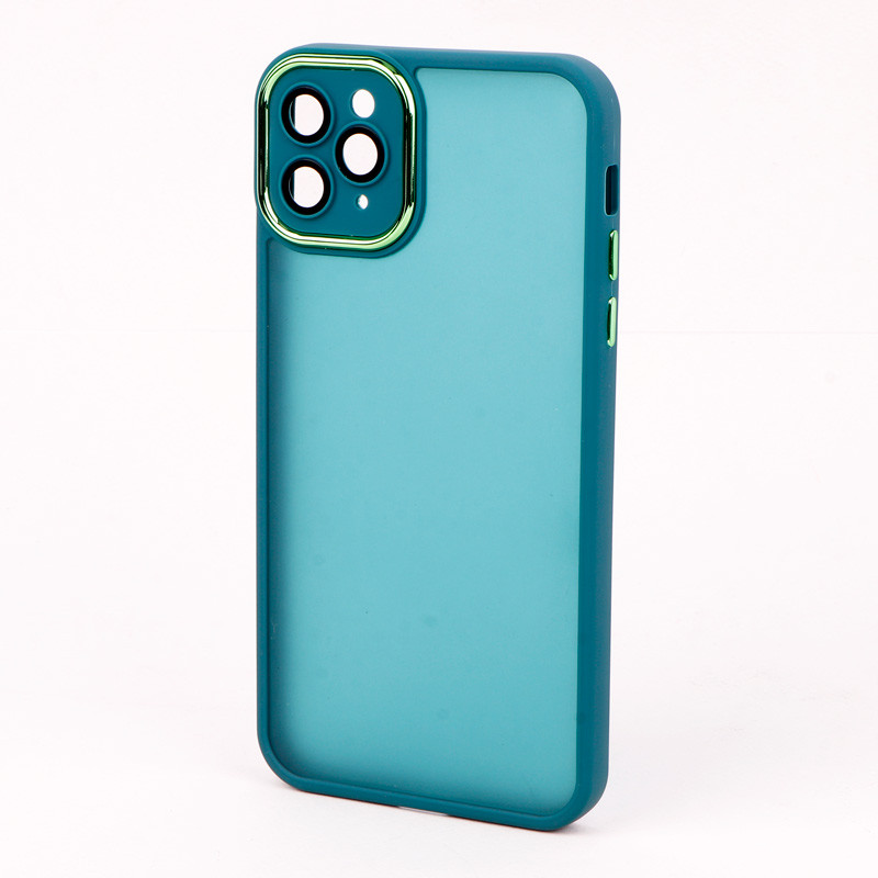 قاب PC متال ایرون مات محافظ لنزدار iPhone 11 Pro Max