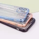 قاب ساده شفاف دور رنگی محافظ لنزدار iPhone 12
