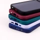 قاب PC آیفون iPhone 12 متال ایرون پشت مات محافظ لنزدار