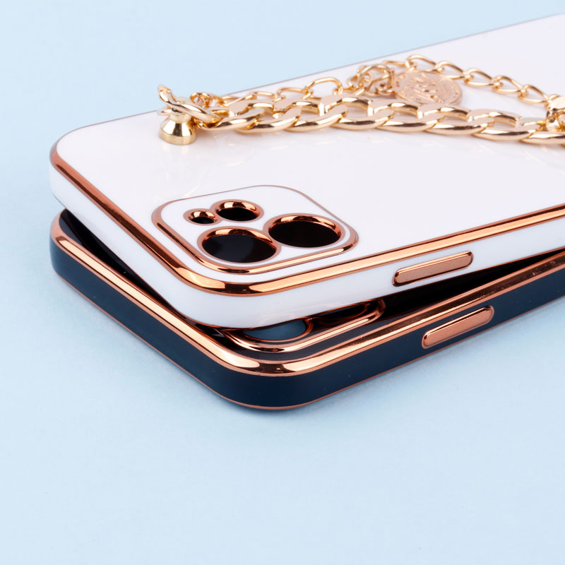 قاب My Case محافظ لنزدار + آویز دستی کارتیر iPhone 12