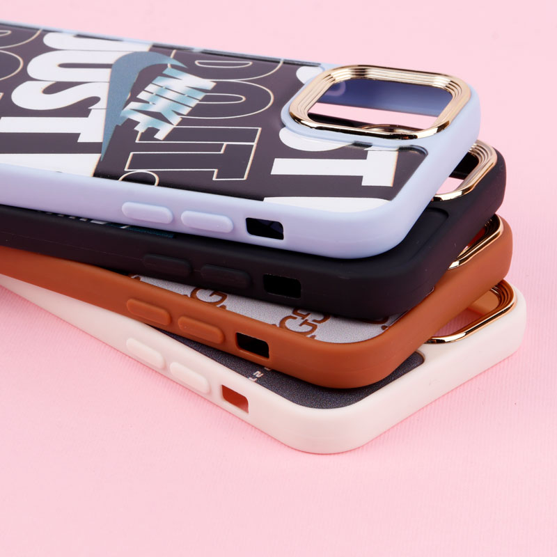 قاب طرحدار دور لنز فلزی iPhone 12