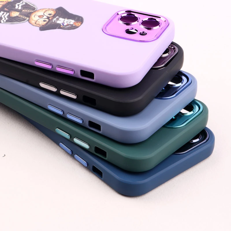 قاب آیفون iPhone 12 متال ایرون فانتزی محافظ لنزدار