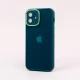 قاب PC آیفون iPhone 12 متال ایرون پشت مات محافظ لنزدار
