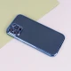 قاب ساده شفاف دور رنگی محافظ لنزدار iPhone 12 Pro Max
