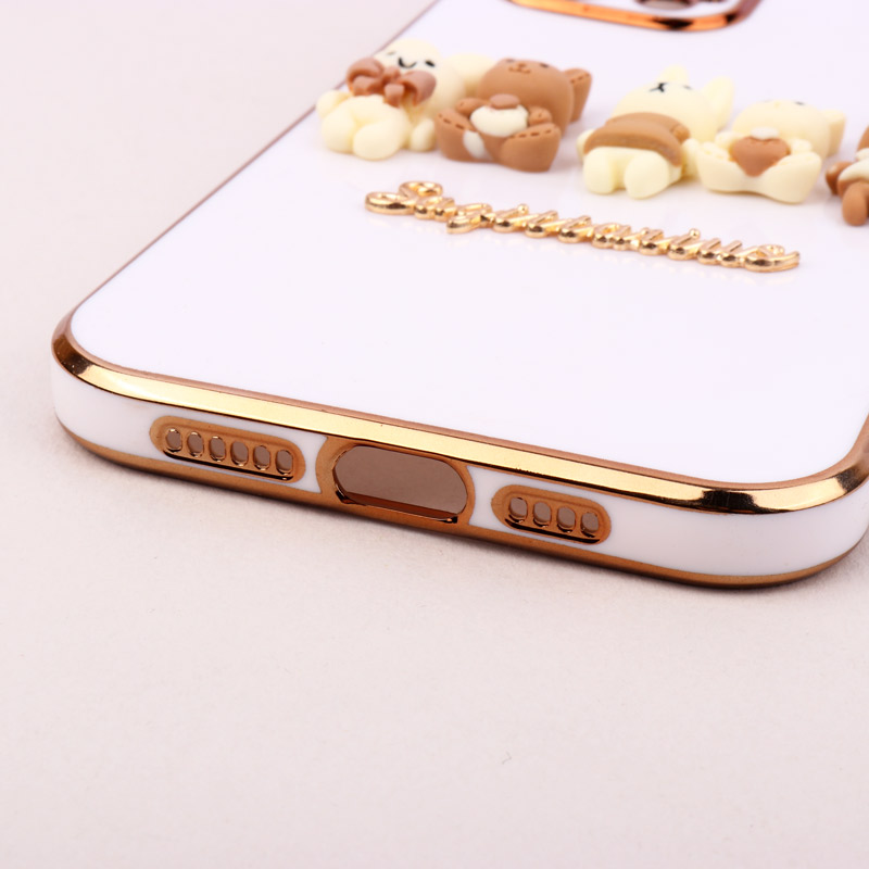 قاب عروسکی My Case Tedi محافظ لنزدار iPhone 12 Pro Max