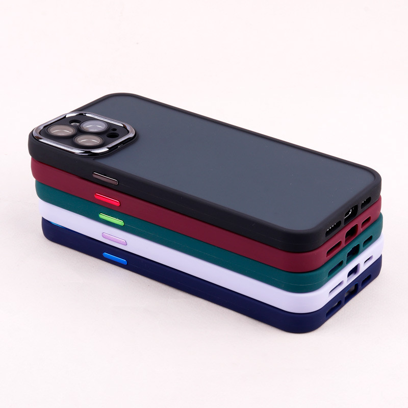 قاب PC متال ایرون مات محافظ لنزدار iPhone 12 Pro Max