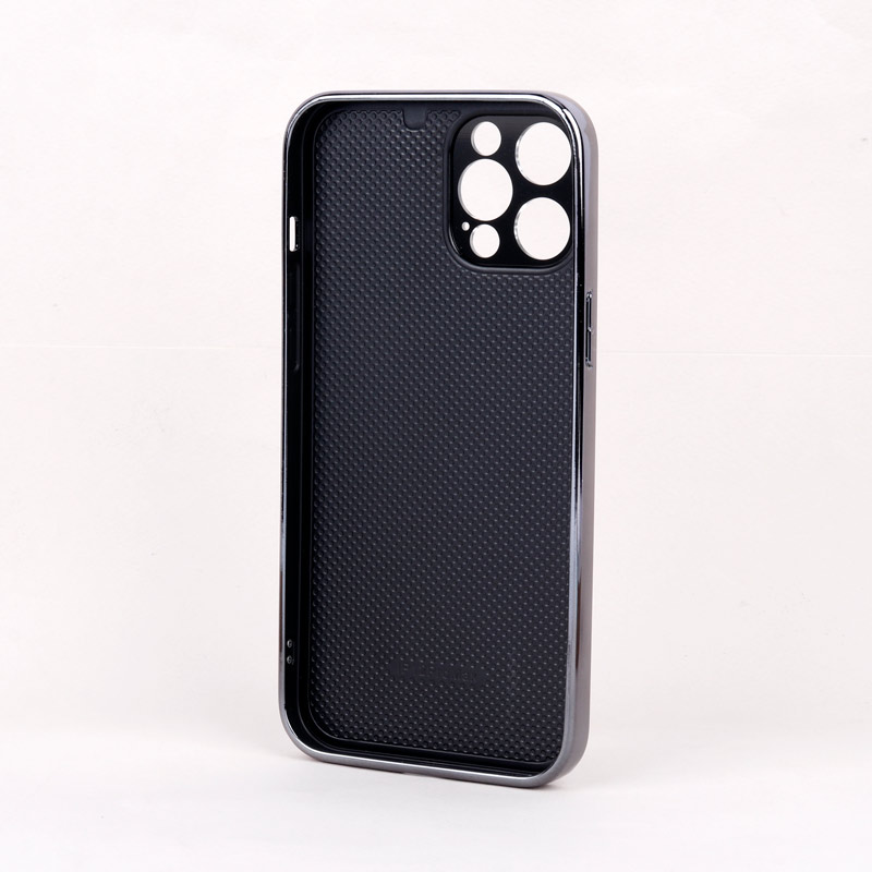 قاب براق My Case Keephone Original محافظ لنزدار iPhone 12 Pro Max نقره ای