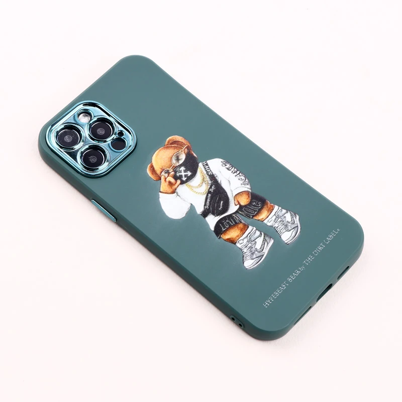 قاب آیفون iPhone 12 Pro Max متال ایرون فانتزی محافظ لنزدار