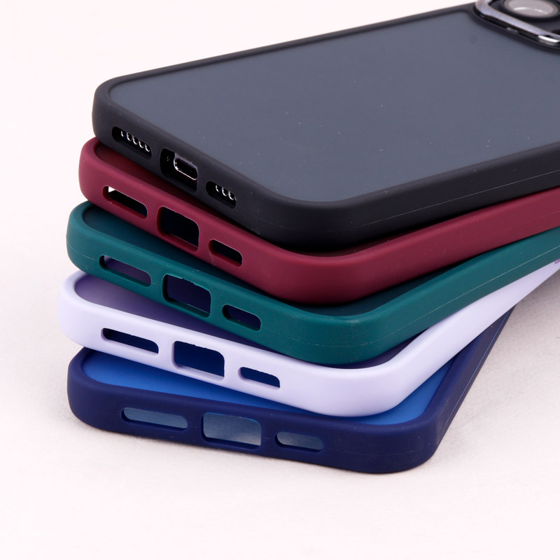 قاب PC متال ایرون مات محافظ لنزدار iPhone 12 Pro Max