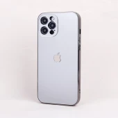 قاب براق My Case Keephone Original محافظ لنزدار iPhone 12 Pro Max نقره ای