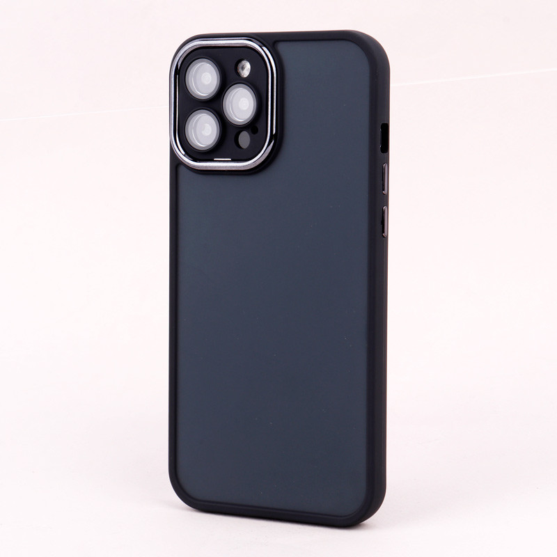 قاب PC متال ایرون مات محافظ لنزدار iPhone 12 Pro Max