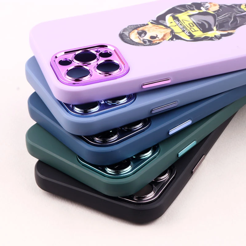 قاب آیفون iPhone 12 Pro Max متال ایرون فانتزی محافظ لنزدار