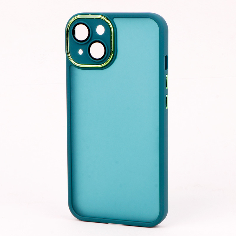 قاب PC متال ایرون مات محافظ لنزدار iPhone 13