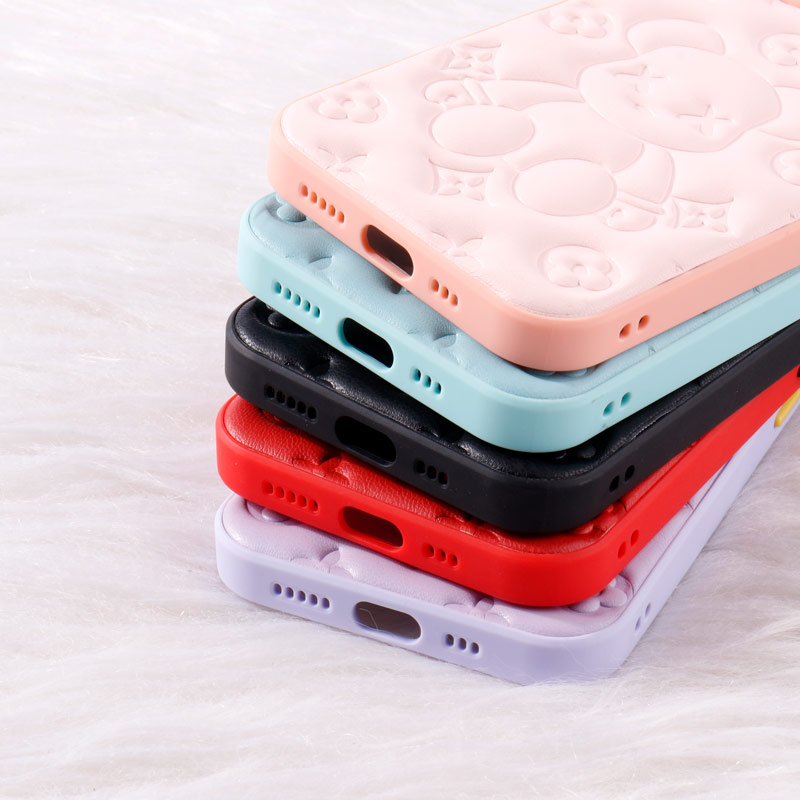قاب چرمی پافر Ted محافظ لنزدار iPhone 13