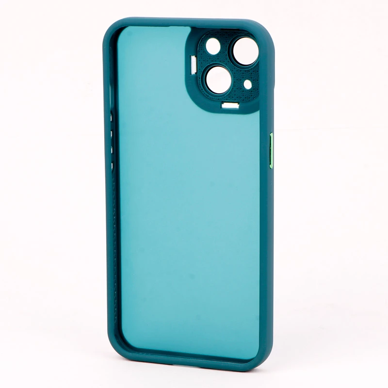 قاب PC آیفون iPhone 13 متال ایرون پشت مات محافظ لنزدار
