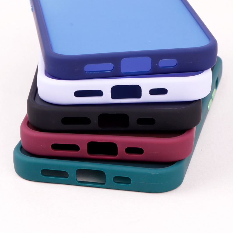 قاب PC متال ایرون مات محافظ لنزدار iPhone 13