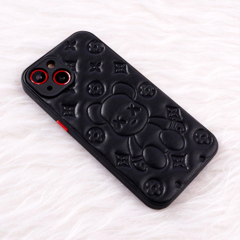 قاب چرمی پافر Ted محافظ لنزدار iPhone 13
