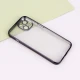 قاب ساده شفاف دور رنگی محافظ لنزدار iPhone 13