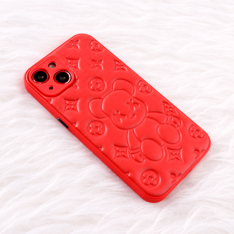 قاب چرمی پافر Ted محافظ لنزدار iPhone 13