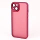قاب PC آیفون iPhone 13 متال ایرون پشت مات محافظ لنزدار