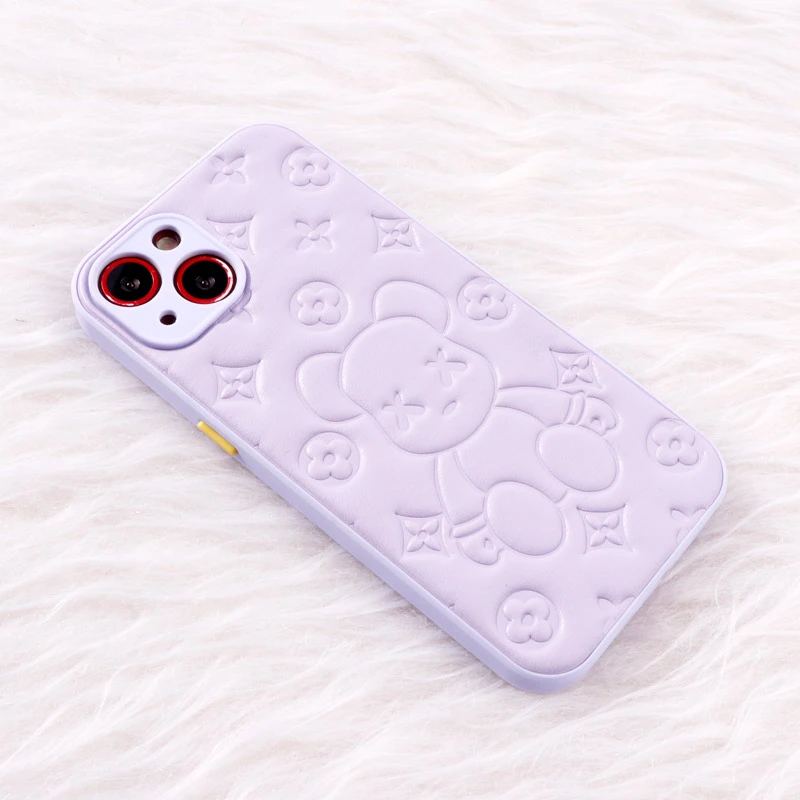 قاب چرمی پافر Ted محافظ لنزدار iPhone 13
