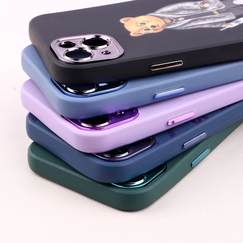 قاب آیفون iPhone 13 متال ایرون فانتزی محافظ لنزدار