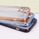 قاب ساده شفاف دور رنگی محافظ لنزدار iPhone 13