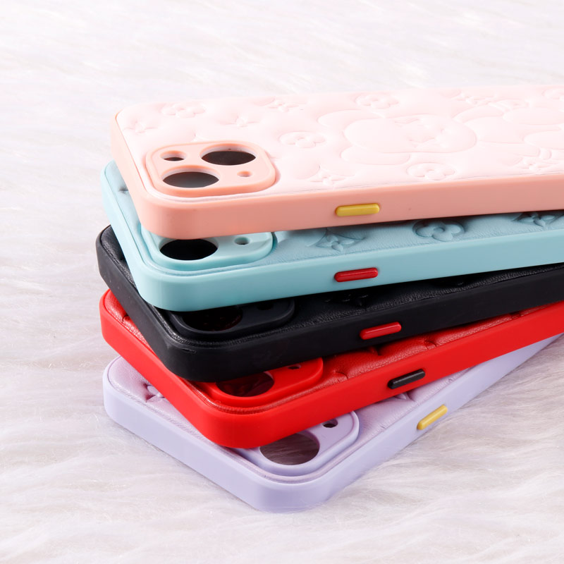 قاب چرمی پافر Ted محافظ لنزدار iPhone 13