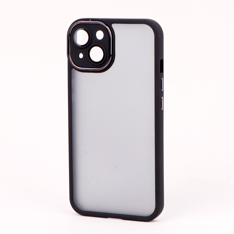قاب PC متال ایرون مات محافظ لنزدار iPhone 13