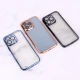 قاب ساده شفاف دور رنگی محافظ لنزدار iPhone 13 Pro