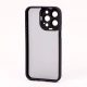 قاب PC آیفون iPhone 13 Pro متال ایرون پشت مات محافظ لنزدار