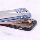 قاب ساده شفاف دور رنگی محافظ لنزدار iPhone 13 Pro