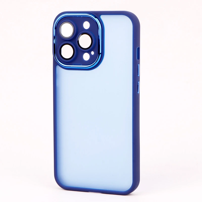 قاب PC آیفون iPhone 13 Pro متال ایرون پشت مات محافظ لنزدار