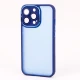 قاب PC آیفون iPhone 13 Pro متال ایرون پشت مات محافظ لنزدار